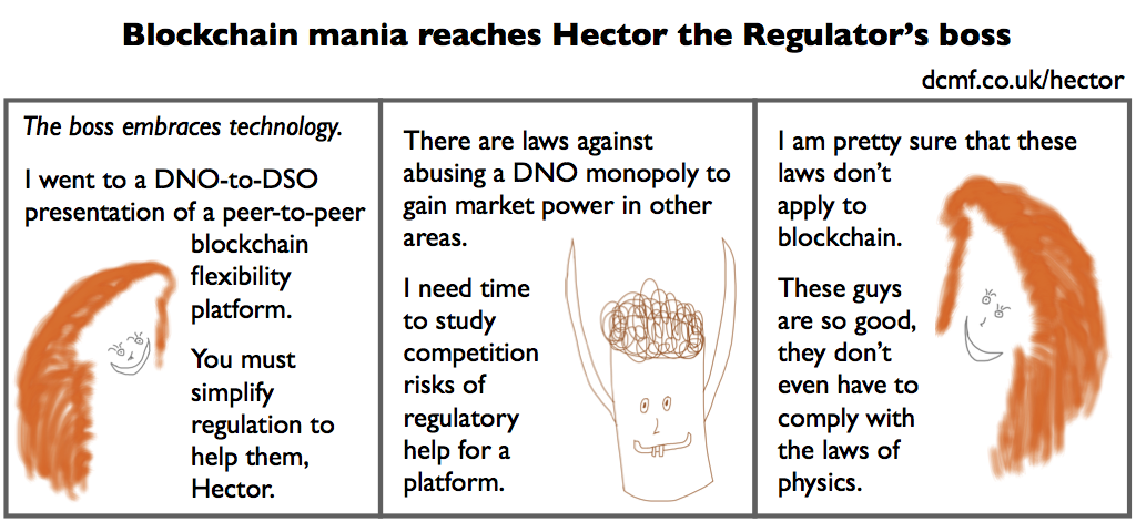 Blockchain mania reaches Hector’s boss